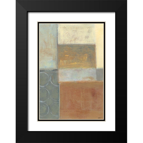 Nickel and Earth I Black Modern Wood Framed Art Print with Double Matting by Wyatt Jr., Norman