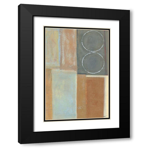 Nickel and Earth II Black Modern Wood Framed Art Print with Double Matting by Wyatt Jr., Norman