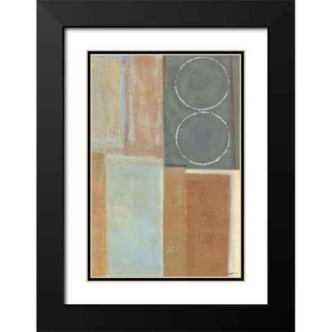 Nickel and Earth II Black Modern Wood Framed Art Print with Double Matting by Wyatt Jr., Norman