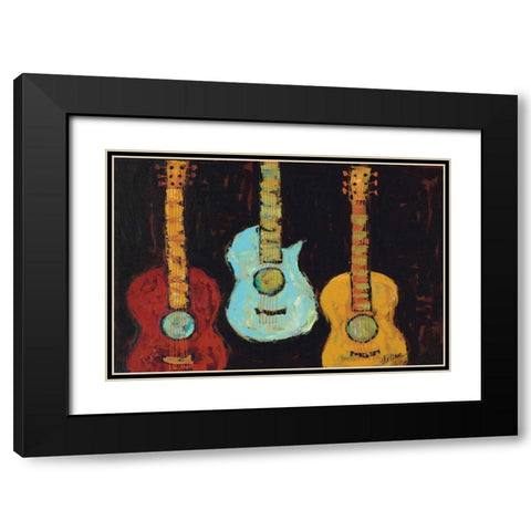 Pick Me I Black Modern Wood Framed Art Print with Double Matting by Hebert, Deann
