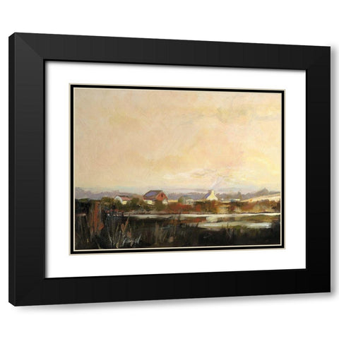 Flemish Winter III Black Modern Wood Framed Art Print with Double Matting by Rutledge, Silvia