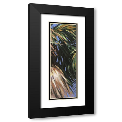 Wild Palm II Black Modern Wood Framed Art Print with Double Matting by Wilkins, Suzanne