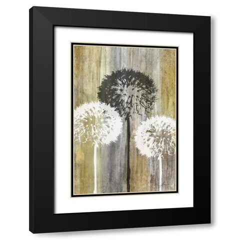 Rustic Garden II Black Modern Wood Framed Art Print with Double Matting by Burghardt, James