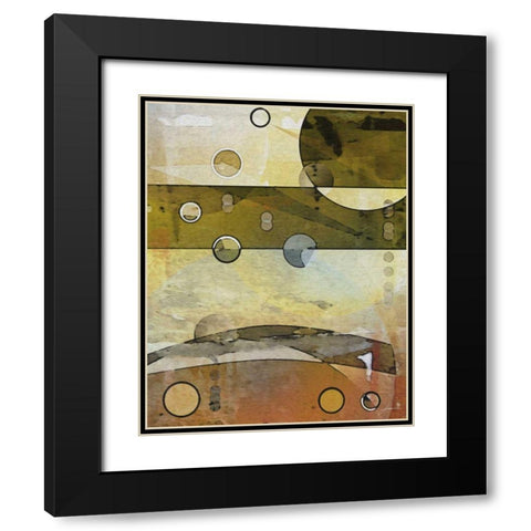 Thru the Atmosphere II Black Modern Wood Framed Art Print with Double Matting by Burghardt, James