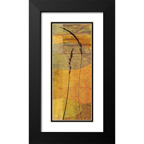 Sunset Duet II Black Modern Wood Framed Art Print with Double Matting by Burghardt, James