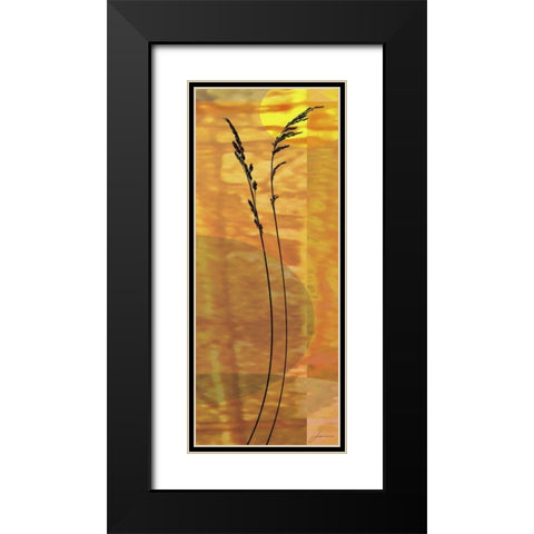 Sunset Duet IV Black Modern Wood Framed Art Print with Double Matting by Burghardt, James