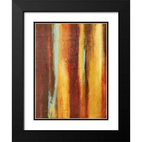 Gypsy Nights II Black Modern Wood Framed Art Print with Double Matting by Ashley, Erin