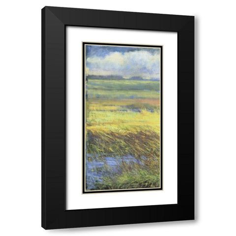 Shimmering Marsh I Black Modern Wood Framed Art Print with Double Matting by Thomas, H.
