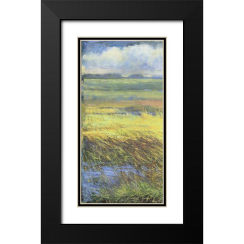 Shimmering Marsh I Black Modern Wood Framed Art Print with Double Matting by Thomas, H.