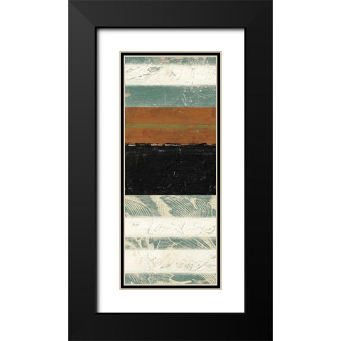 Acanthus Abstraction I Black Modern Wood Framed Art Print with Double Matting by Goldberger, Jennifer