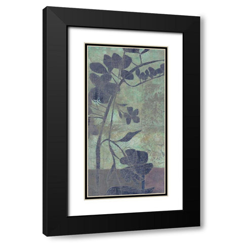 Forgotten Whimsy II Black Modern Wood Framed Art Print with Double Matting by Goldberger, Jennifer