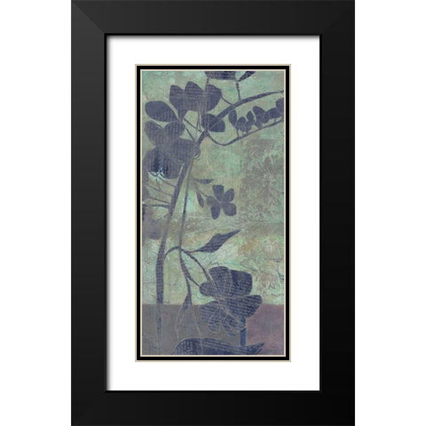 Forgotten Whimsy II Black Modern Wood Framed Art Print with Double Matting by Goldberger, Jennifer