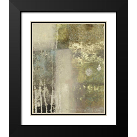 Onyx Forgets II Black Modern Wood Framed Art Print with Double Matting by Vision Studio