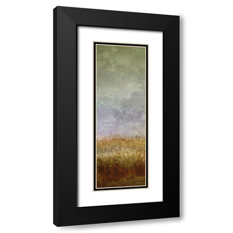 Lush Field II Black Modern Wood Framed Art Print with Double Matting by Butler, John