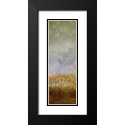 Lush Field II Black Modern Wood Framed Art Print with Double Matting by Butler, John