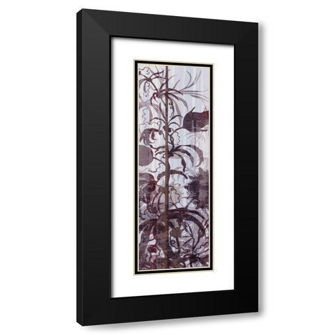 Climbers I Black Modern Wood Framed Art Print with Double Matting by Burghardt, James