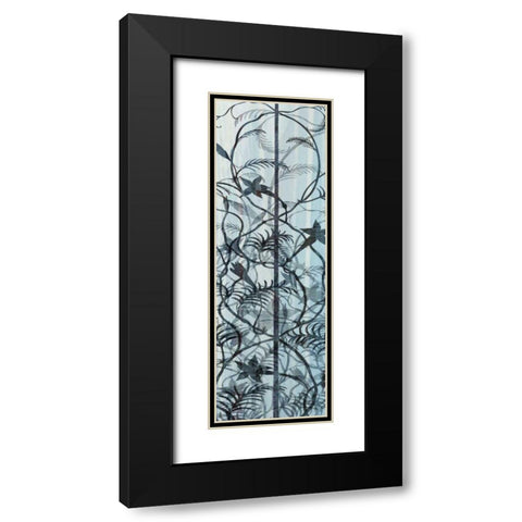 Climbers II Black Modern Wood Framed Art Print with Double Matting by Burghardt, James