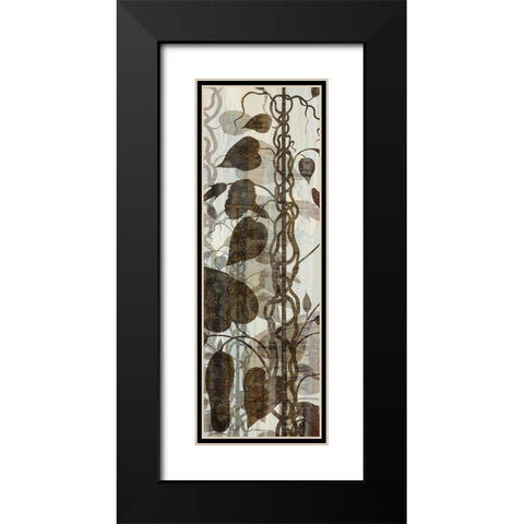 Climbers III Black Modern Wood Framed Art Print with Double Matting by Burghardt, James
