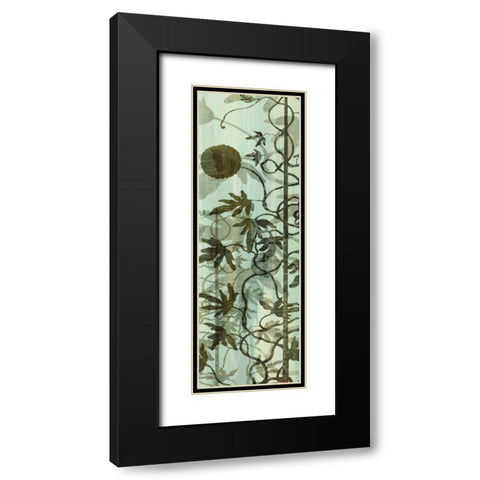 Climbers IV Black Modern Wood Framed Art Print with Double Matting by Burghardt, James