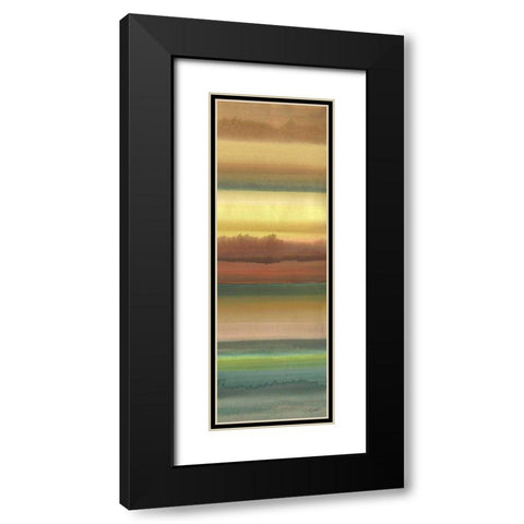 Ambient Sky II Black Modern Wood Framed Art Print with Double Matting by Butler, John