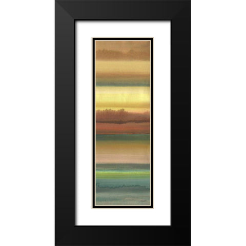 Ambient Sky II Black Modern Wood Framed Art Print with Double Matting by Butler, John