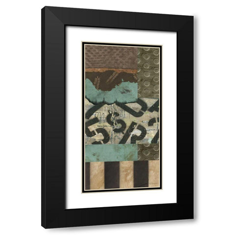 Urban Mix II Black Modern Wood Framed Art Print with Double Matting by Higby, Jason