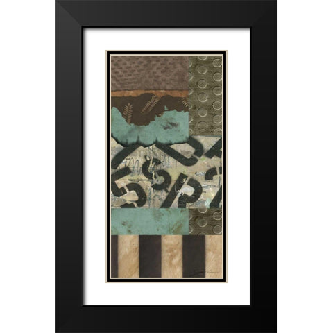Urban Mix II Black Modern Wood Framed Art Print with Double Matting by Higby, Jason