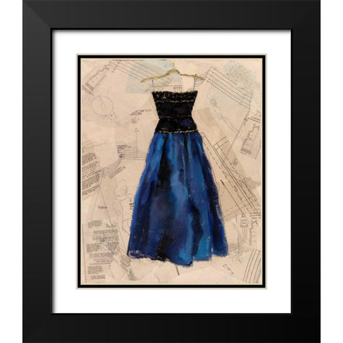 Fashion Designed I Black Modern Wood Framed Art Print with Double Matting by Copeman, Pamela