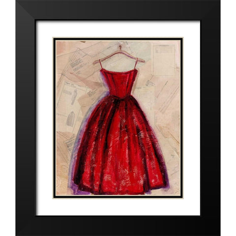 Fashion Designed II Black Modern Wood Framed Art Print with Double Matting by Copeman, Pamela