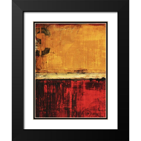 Off Road 34 I Black Modern Wood Framed Art Print with Double Matting by Ashley, Erin