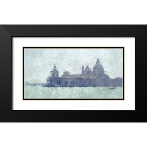 Venice Light I Black Modern Wood Framed Art Print with Double Matting by Bay, Noah