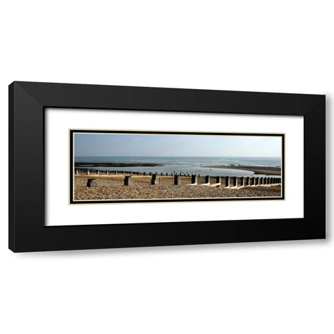 Beach Study IV Black Modern Wood Framed Art Print with Double Matting by Bay, Noah
