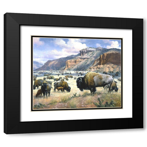Goodnights Legacy Black Modern Wood Framed Art Print with Double Matting by Sorenson, Jack