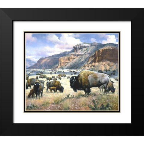 Goodnights Legacy Black Modern Wood Framed Art Print with Double Matting by Sorenson, Jack