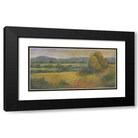 El Dorado Lake II Black Modern Wood Framed Art Print with Double Matting by Combs, Joyce