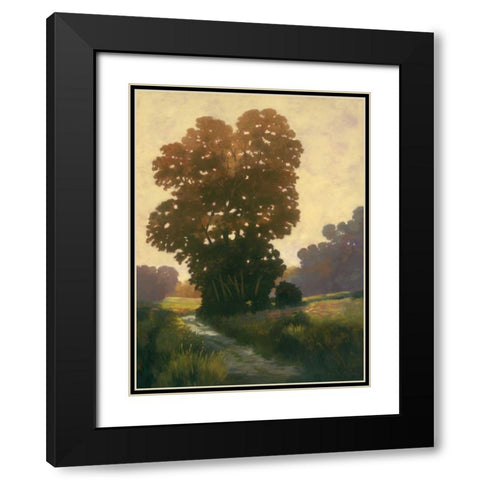 Summertime II Black Modern Wood Framed Art Print with Double Matting by Reynolds, Graham