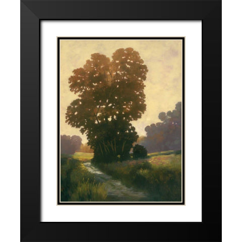 Summertime II Black Modern Wood Framed Art Print with Double Matting by Reynolds, Graham