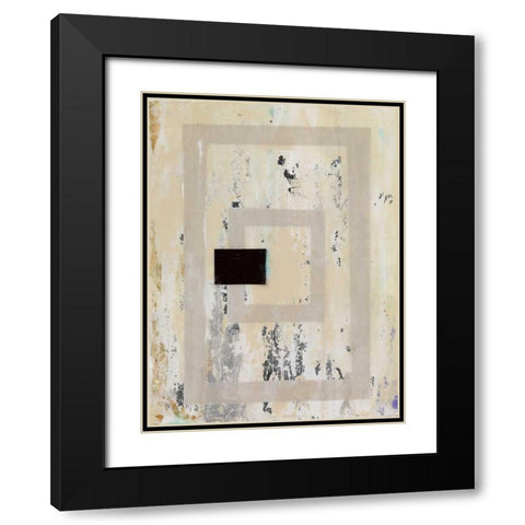 Nickels and Dimes II Black Modern Wood Framed Art Print with Double Matting by Avondet, Natalie