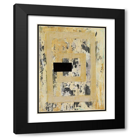 Nickels and Dimes III Black Modern Wood Framed Art Print with Double Matting by Avondet, Natalie