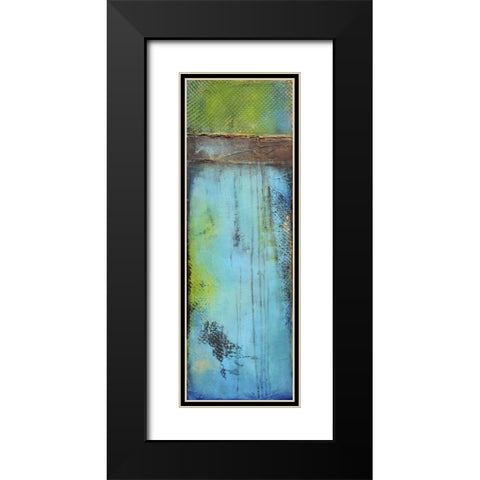 Fisher Island II Black Modern Wood Framed Art Print with Double Matting by Ashley, Erin