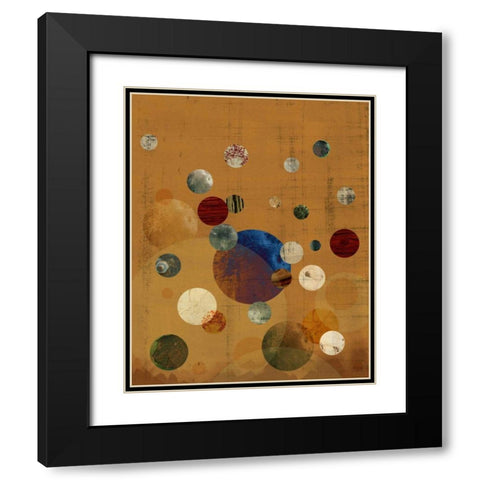 Celeste I Black Modern Wood Framed Art Print with Double Matting by Ludwig, Alicia