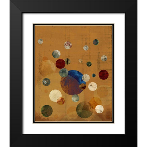 Celeste I Black Modern Wood Framed Art Print with Double Matting by Ludwig, Alicia