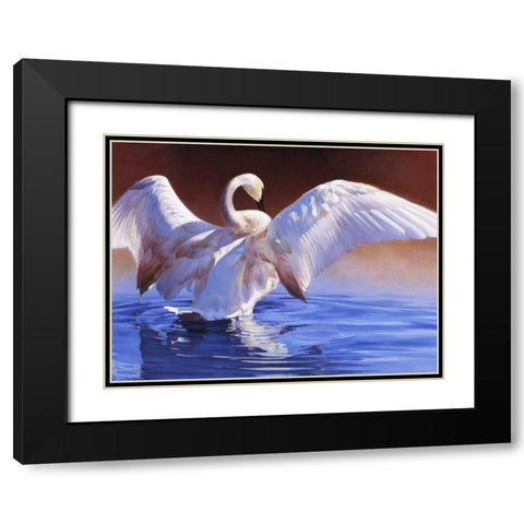 Boudoir Black Modern Wood Framed Art Print with Double Matting by Chapman, Julie T.