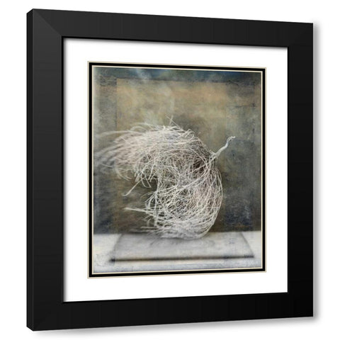Desert Form I Black Modern Wood Framed Art Print with Double Matting by Ray, Elena