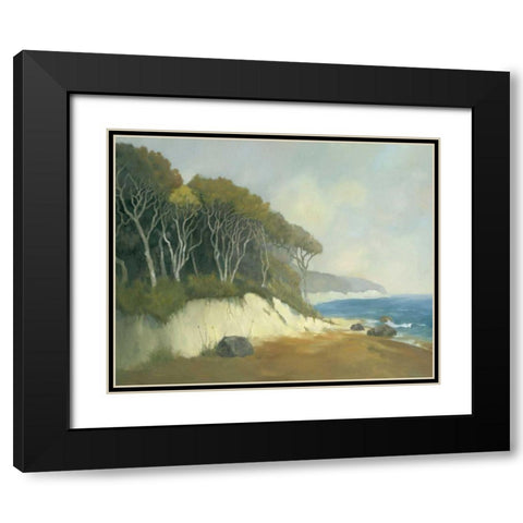 Northern Shore II Black Modern Wood Framed Art Print with Double Matting by Reynolds, Graham