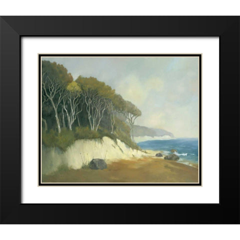 Northern Shore II Black Modern Wood Framed Art Print with Double Matting by Reynolds, Graham
