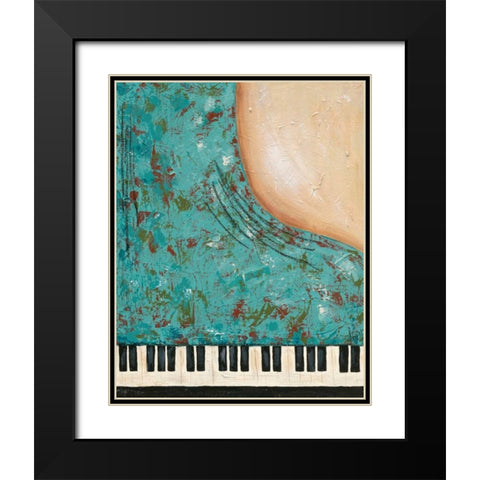 Grandiose II Black Modern Wood Framed Art Print with Double Matting by Reynolds, Jade