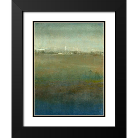 Atmospheric Field I Black Modern Wood Framed Art Print with Double Matting by OToole, Tim