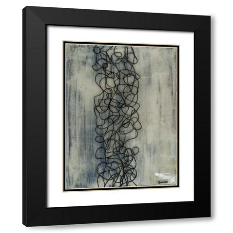 Tales of a Tailor I Black Modern Wood Framed Art Print with Double Matting by Avondet, Natalie