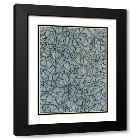 Tales of a Tailor II Black Modern Wood Framed Art Print with Double Matting by Avondet, Natalie